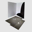 Carpeta Negra - Logo Blanco x25