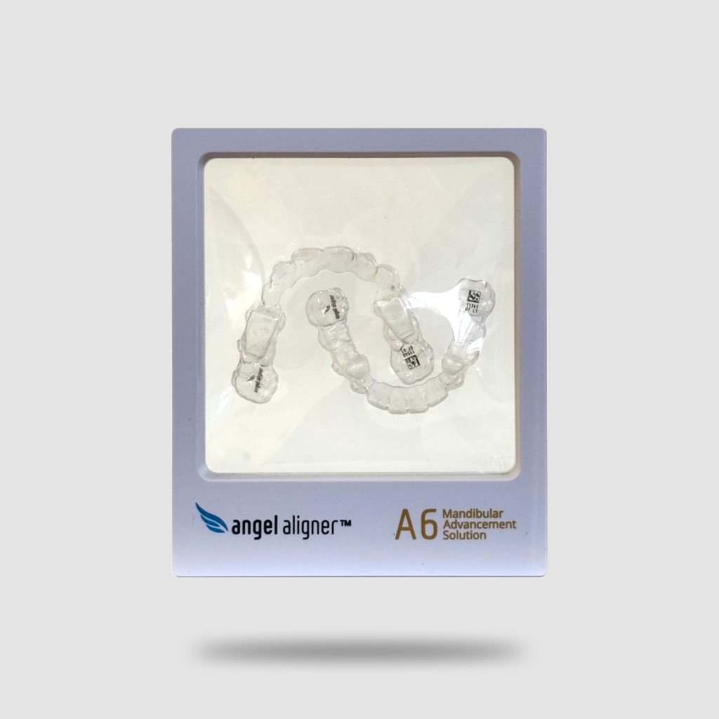 Angel Aligner™ Display – A6-Mandibuläre-Protrusionslösung