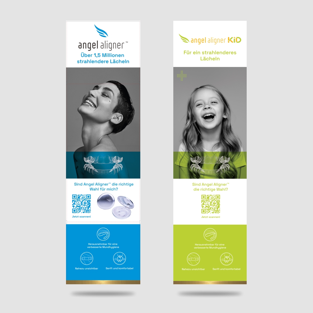 Angel Aligner™ Aufsteller 1.5 Millionen – Niederländisch